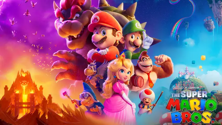 Super Mario Bros supera el millon de espectadores