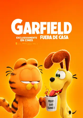 Gardfield fuera de casa