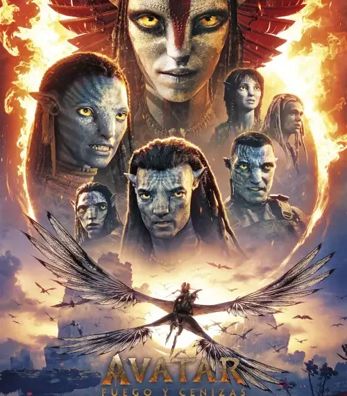 Avatar fuego y cenizas poster