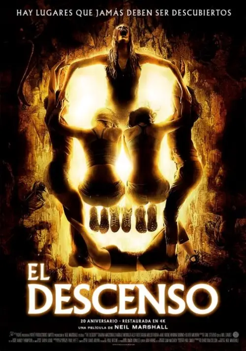 El descenso poster